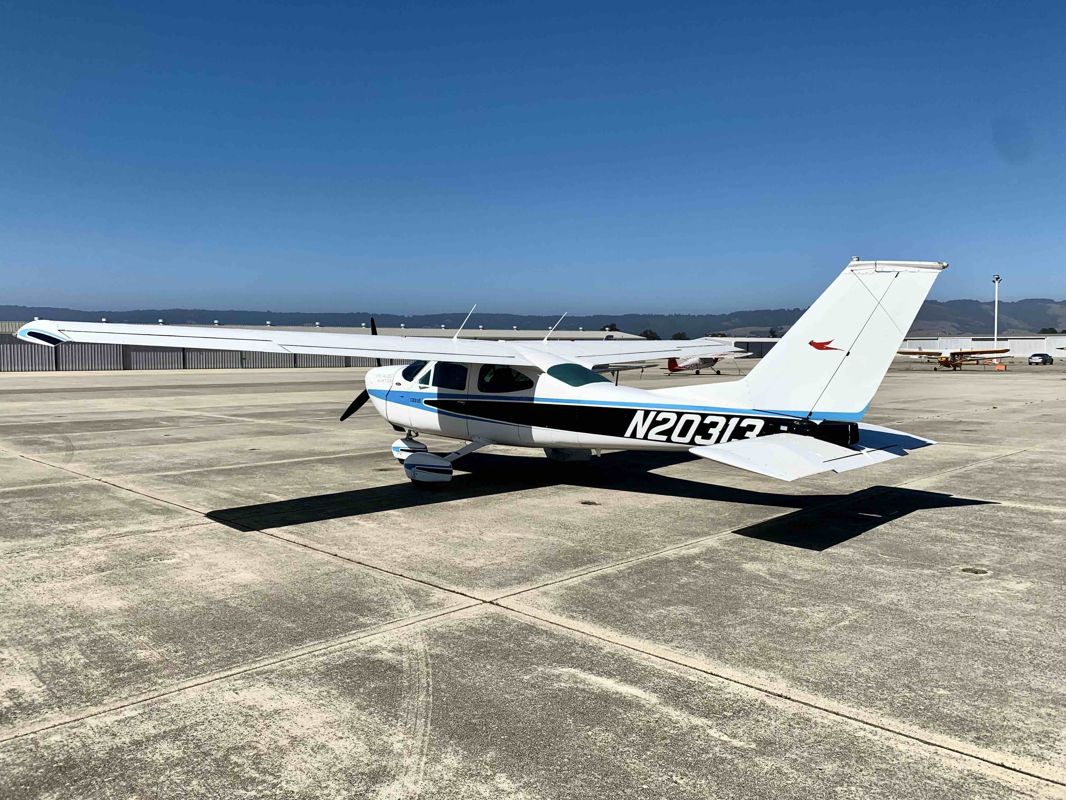 Cessna Cardinal on the ramp