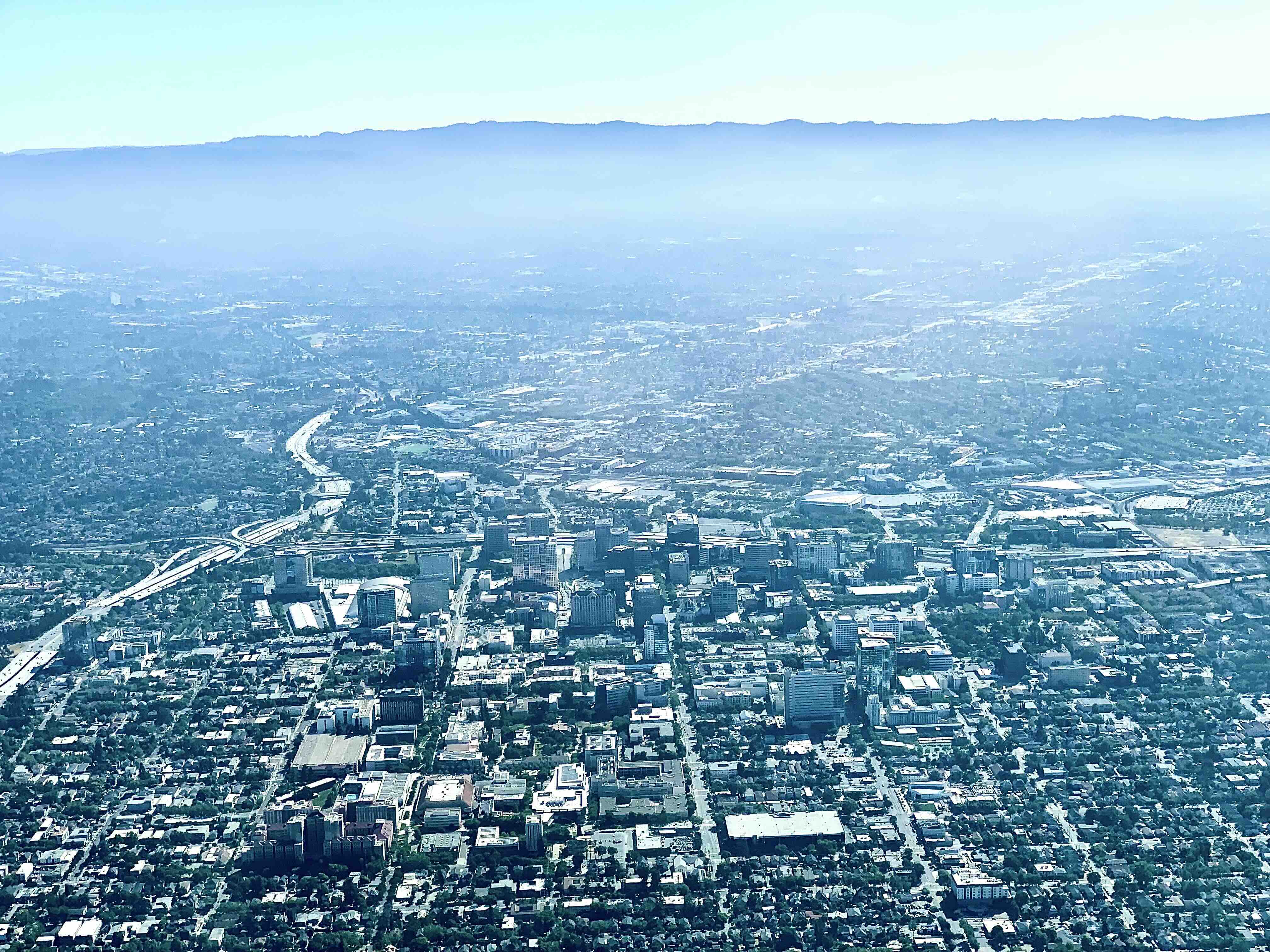 San Jose from above